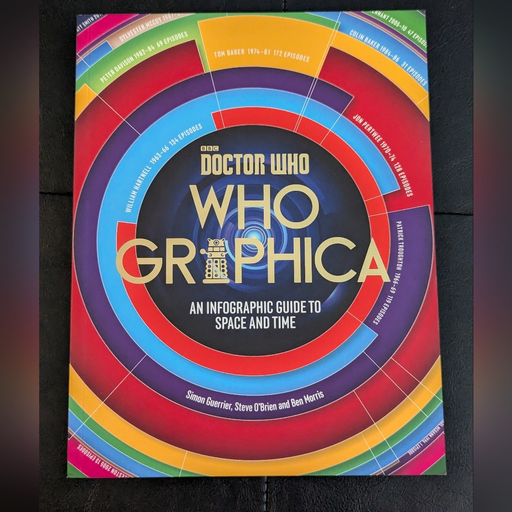 Doctor Who: Who Graphica - Colorful Infographic Book